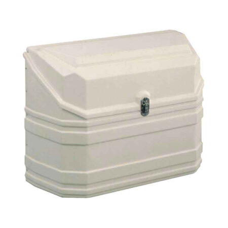Baule Portabombola Bianco 840X340X670Mm Parete Posteriore Dritta