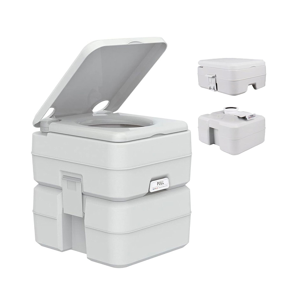 Camping Toilette Seaflo 20L Grigio Chiaro - immagine 2