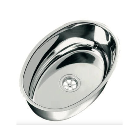 Lavello Ellittico Inox 390X265X125 Mm