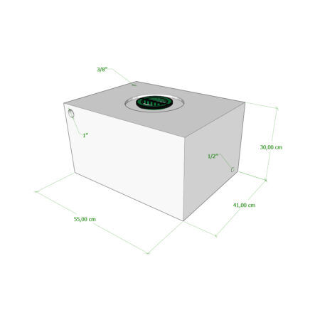 Serbatoio Camper 70 Lt - 55X41X30 Cm