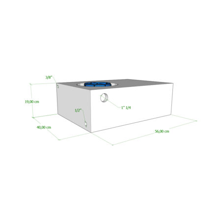 Serbatoio Camper 42 Lt - 56X40X19 Cm
