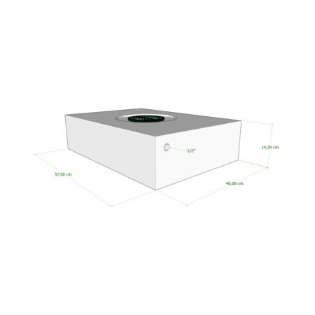 Serbatoio Camper 32 Lt - 40X57,50X14,50 Cm