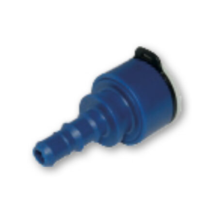 Raccordo Dritto Con Portagomma 12 Mm.
