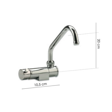 Miscelatore Con Canna Abbattibile