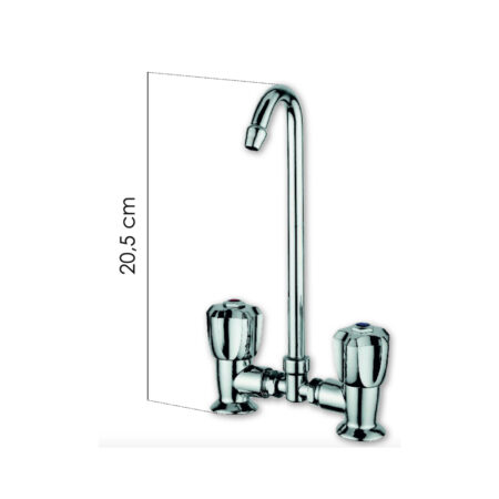 Miscelatore Manopole Cromate