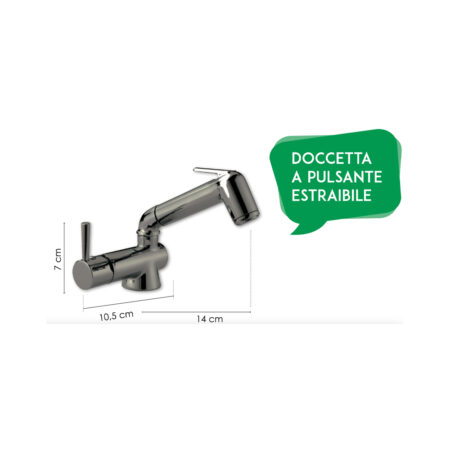 Miscelatore Con Doccia Estraibile Class
