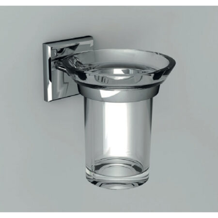 Porta Bicchiere Cromato "Mia Design"