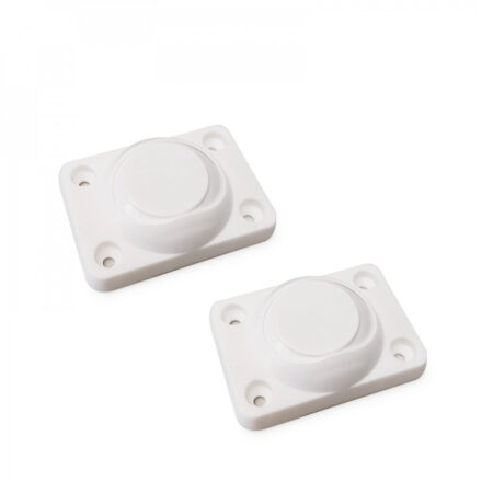 Fermaporta Esterno Magnetico Standard Bianco (Forza 10Kg)