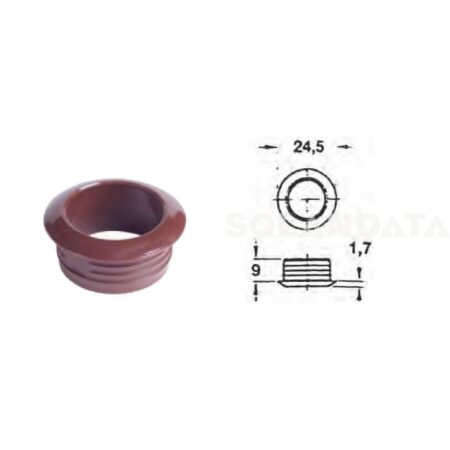 Mini Rosetta 16 Mm Per Serratura Mini Push-Lock