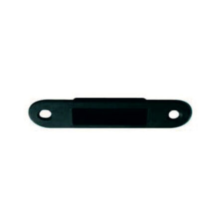Riscontro Per Serratura Porta Bagno (Nero)