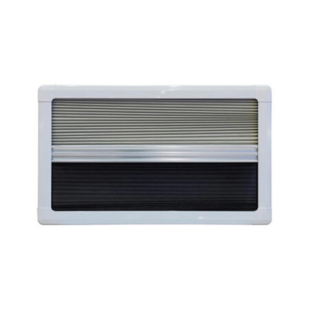 Oscurante E Zanzariera Plissettati A Cassetta Bianco Per Finestra Masis Am 850X450 Mm