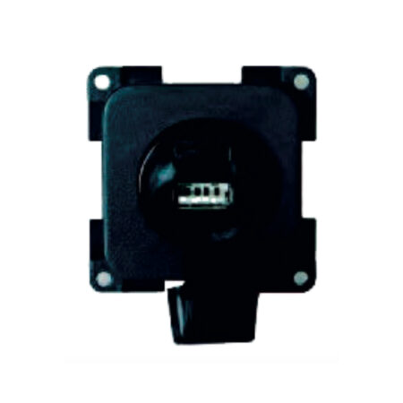 Presa Usb 5V 1A ( Alim. 12V ) Grigia