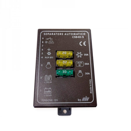 Separatore Automatico Batterie Con Alim.Da + Chiave