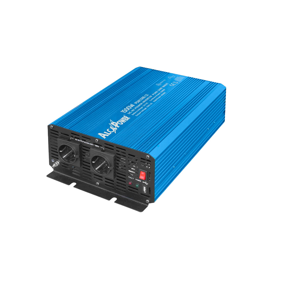 Inverter Sinus. Pura 1500W Inp. 12V Dc Out 220V Ac