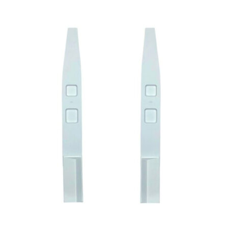 Coppia Colonne Posteriori Verticali Goffrato Beige Per Ducato X250/290 L2/3/4 - H2