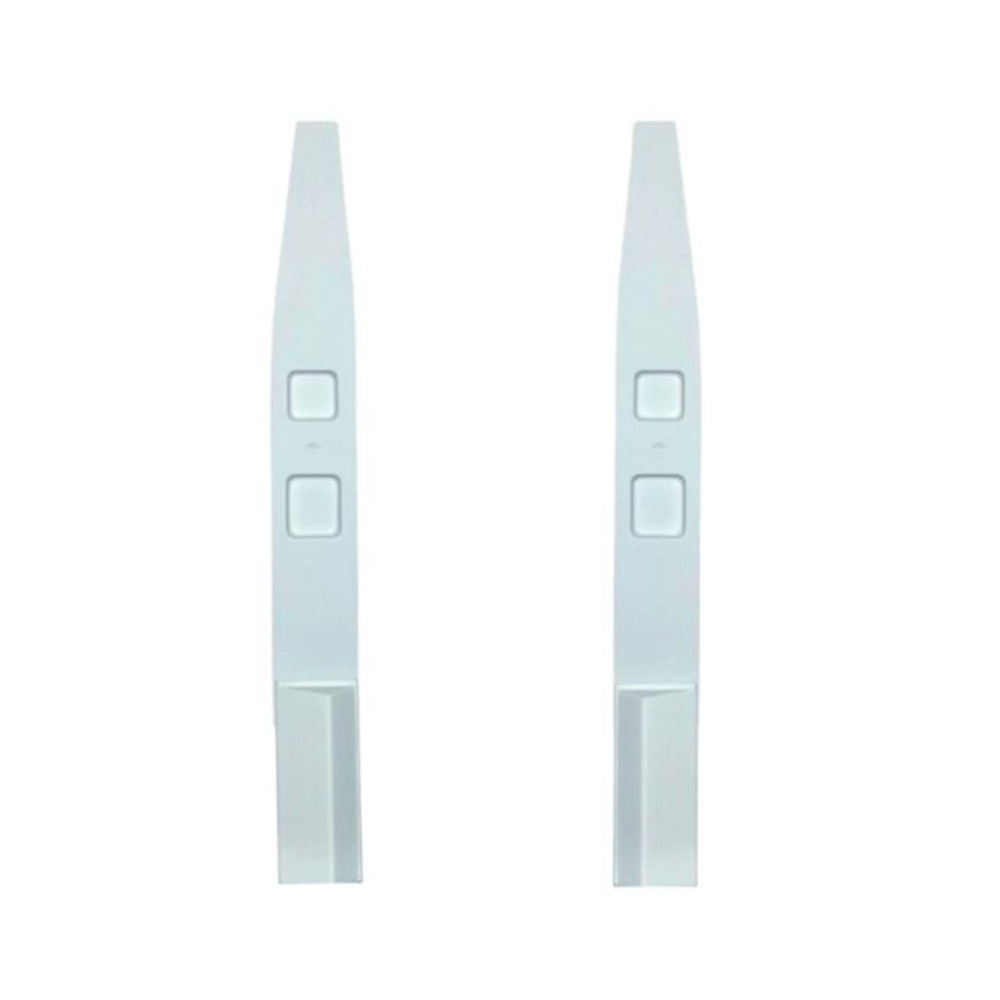 Coppia Colonne Posteriori Verticali Goffrato Beige Per Ducato X250/290 L2/3/4 - H2