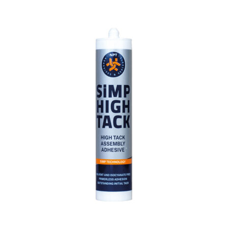 Simp-High Tack Adesivo Elastico Bianco - Cartuccia 290 Ml