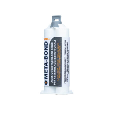 Meta-Bond Adesivo Metacrilato Bicomponente Ambra - Cartuccia 50 Ml