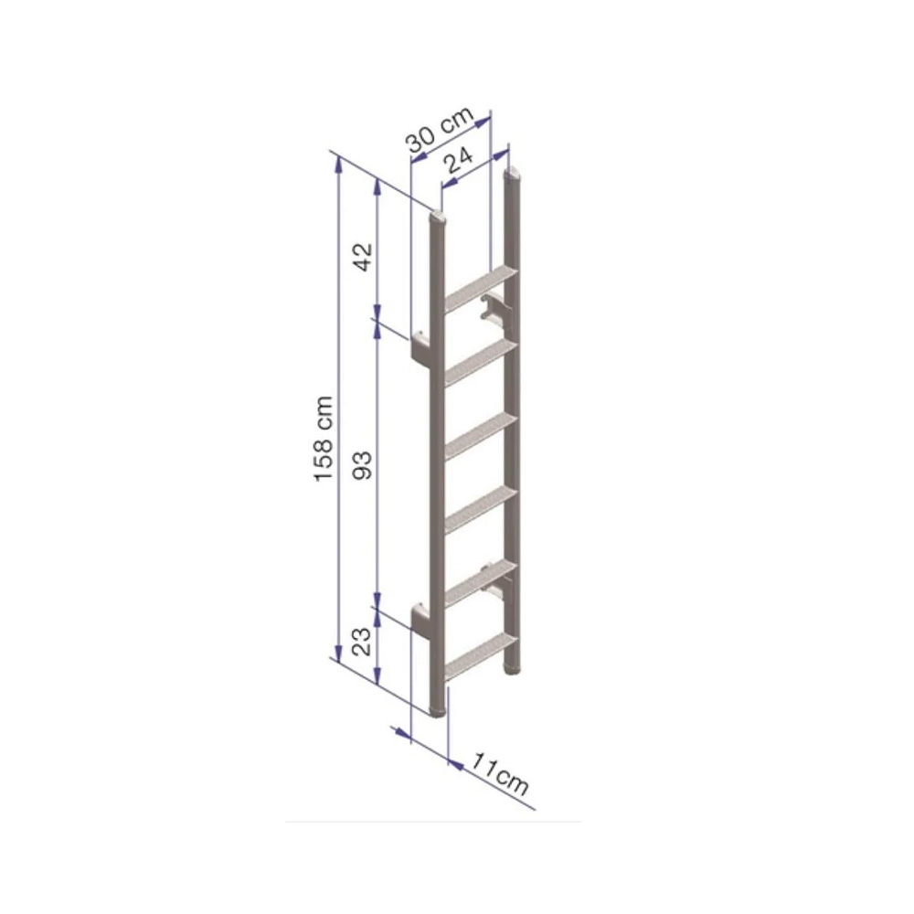 Scaletta Thule De Luxe 6 Gradini - immagine 2