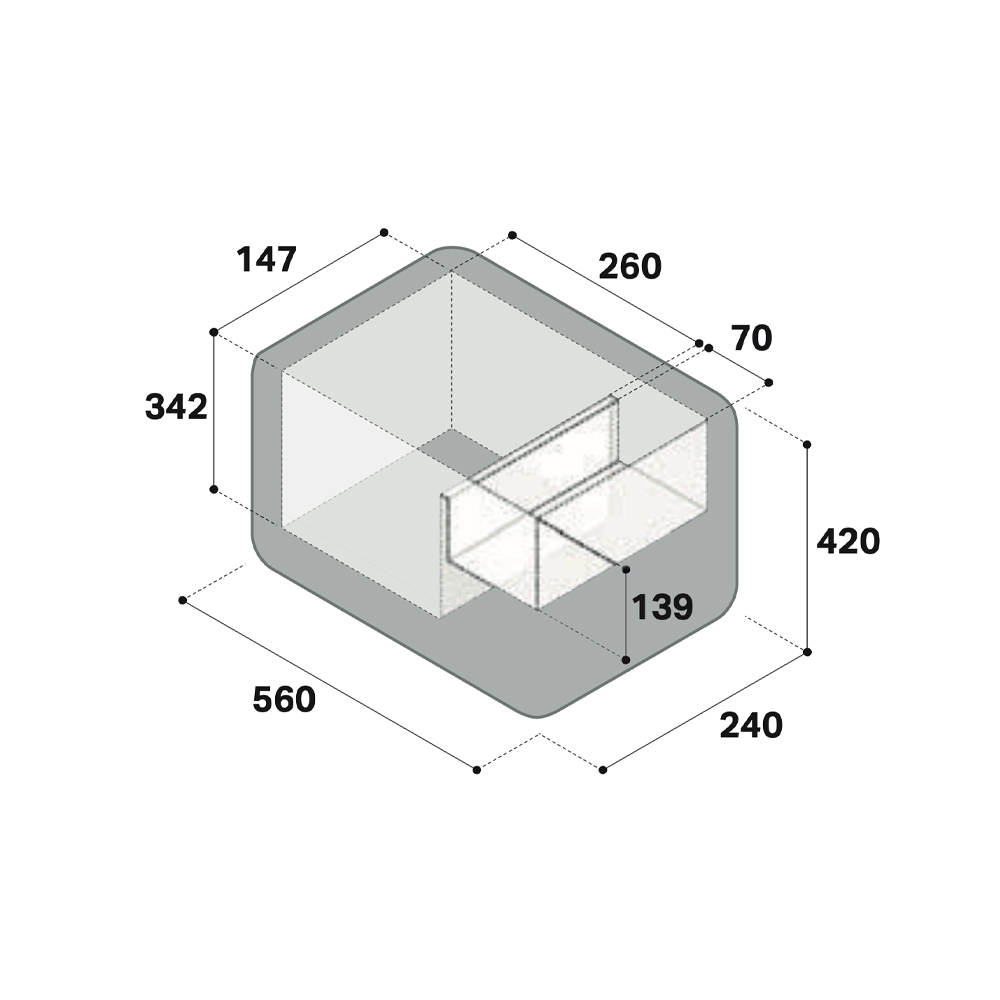 Frigo-Freezer Vitrifrigo Portatile Vf16P 16 Lt - immagine 2