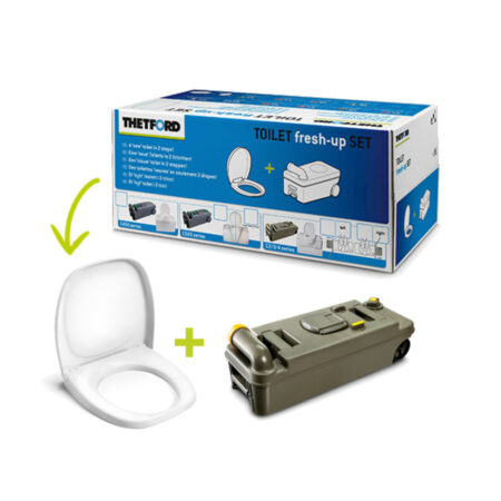 Kit Fresh Up Set Toilet C2-3-4 Dx C/Ruote Thetford