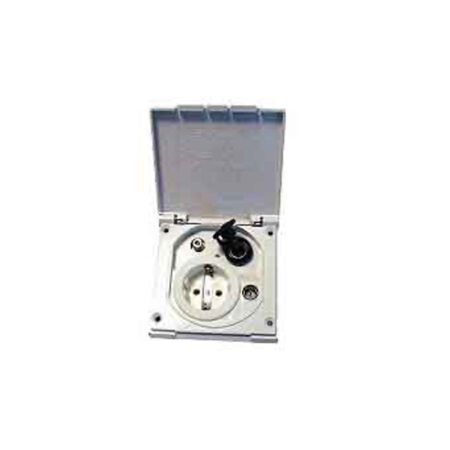 Presa Est.Stagna Cee D. 90 Mm Silv. Grey