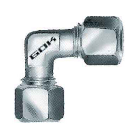 Raccordo Gas A Gomito Wl 8X8 Zincato