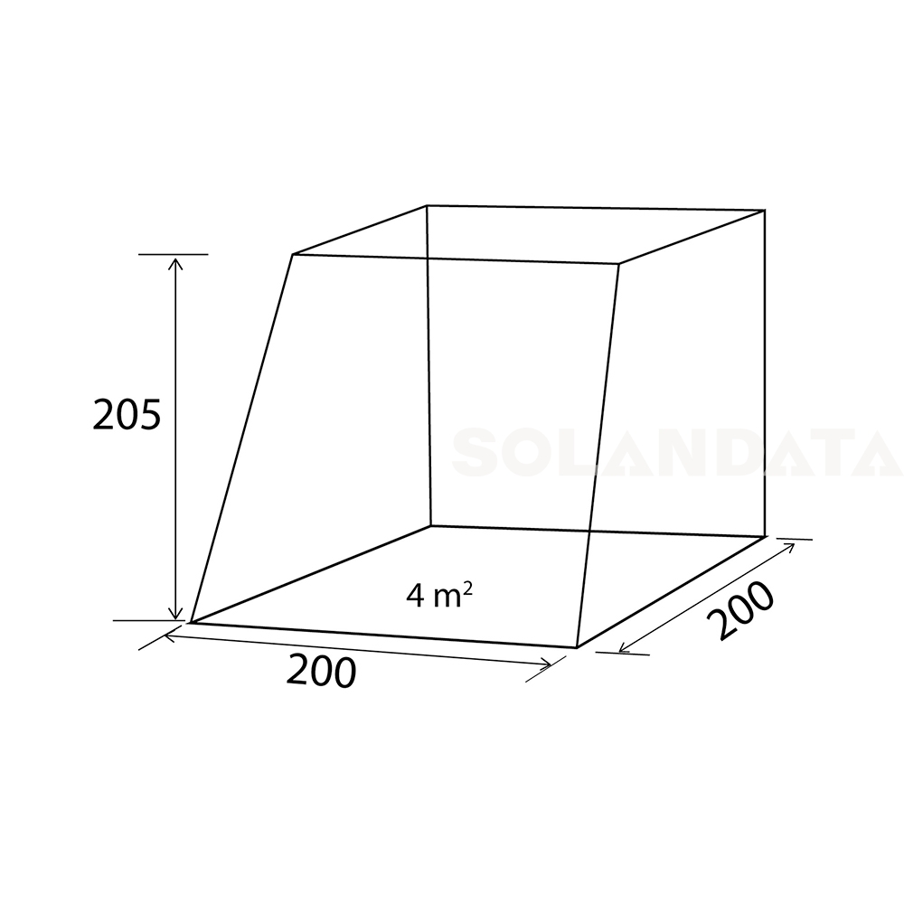 Tenda per portellone posteriore