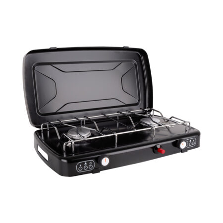 Fornello A Gas 2 Fuochi Phoenix 30 Mbar