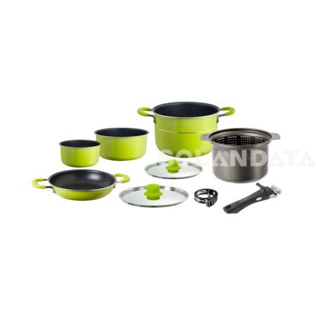 Set Di Pentole Juniper 8+1 Ø 22 Cm