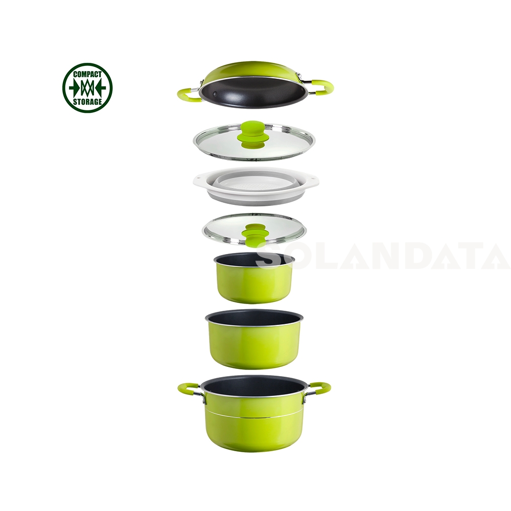 Set Di Pentole Juniper 8+1 Ø 24 Cm - immagine 2