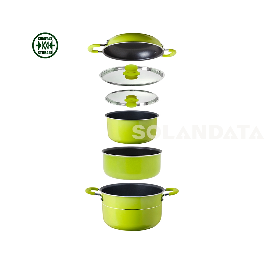 Set Di Pentole Juniper 7+1 Ø 20 Cm - immagine 3