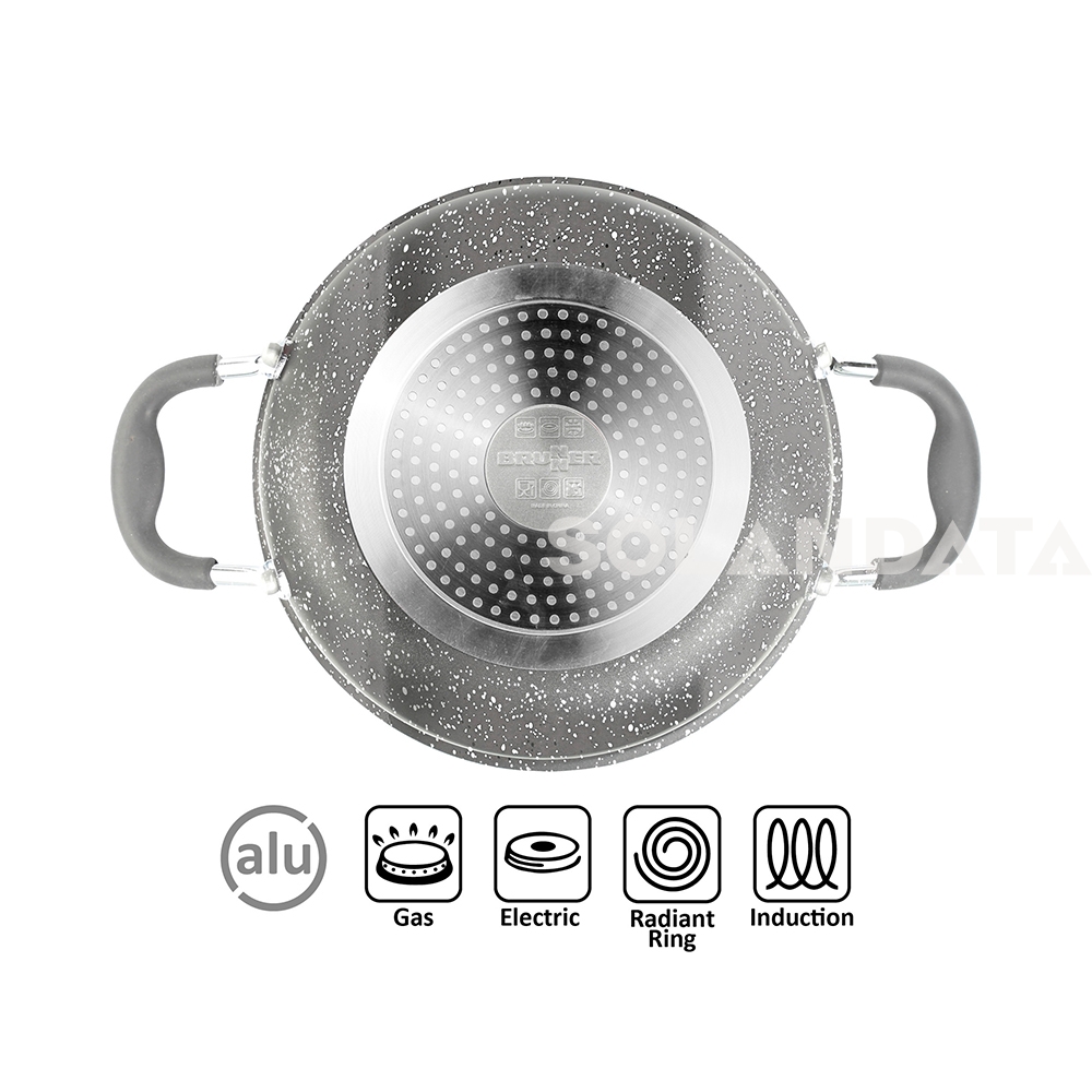 Set Di Pentole Gourmet Rock Ng 9+1 Ø 22 Cm - immagine 5