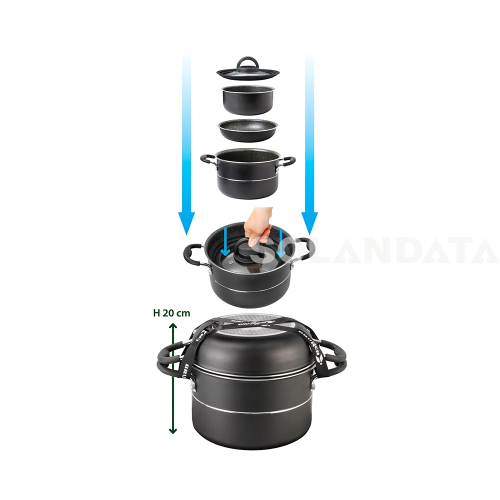 Set Di Pentole Pirate Ng Ø 20 Cm - immagine 9