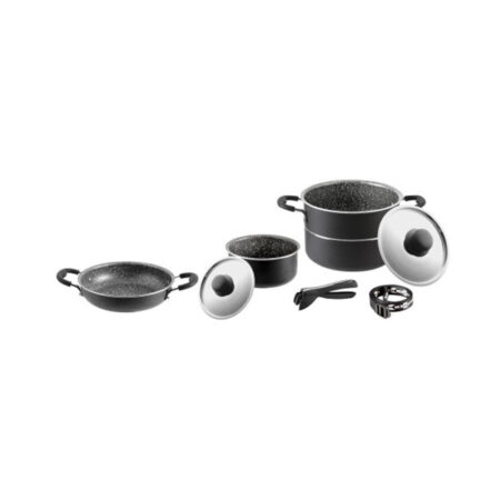 Set Di Pentole Pirate 6+1 Ø 18 Cm