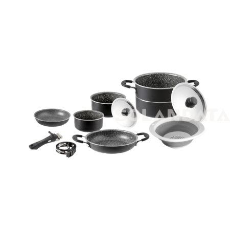 Set Di Pentole Pirate 9+1 Ø 24 Cm