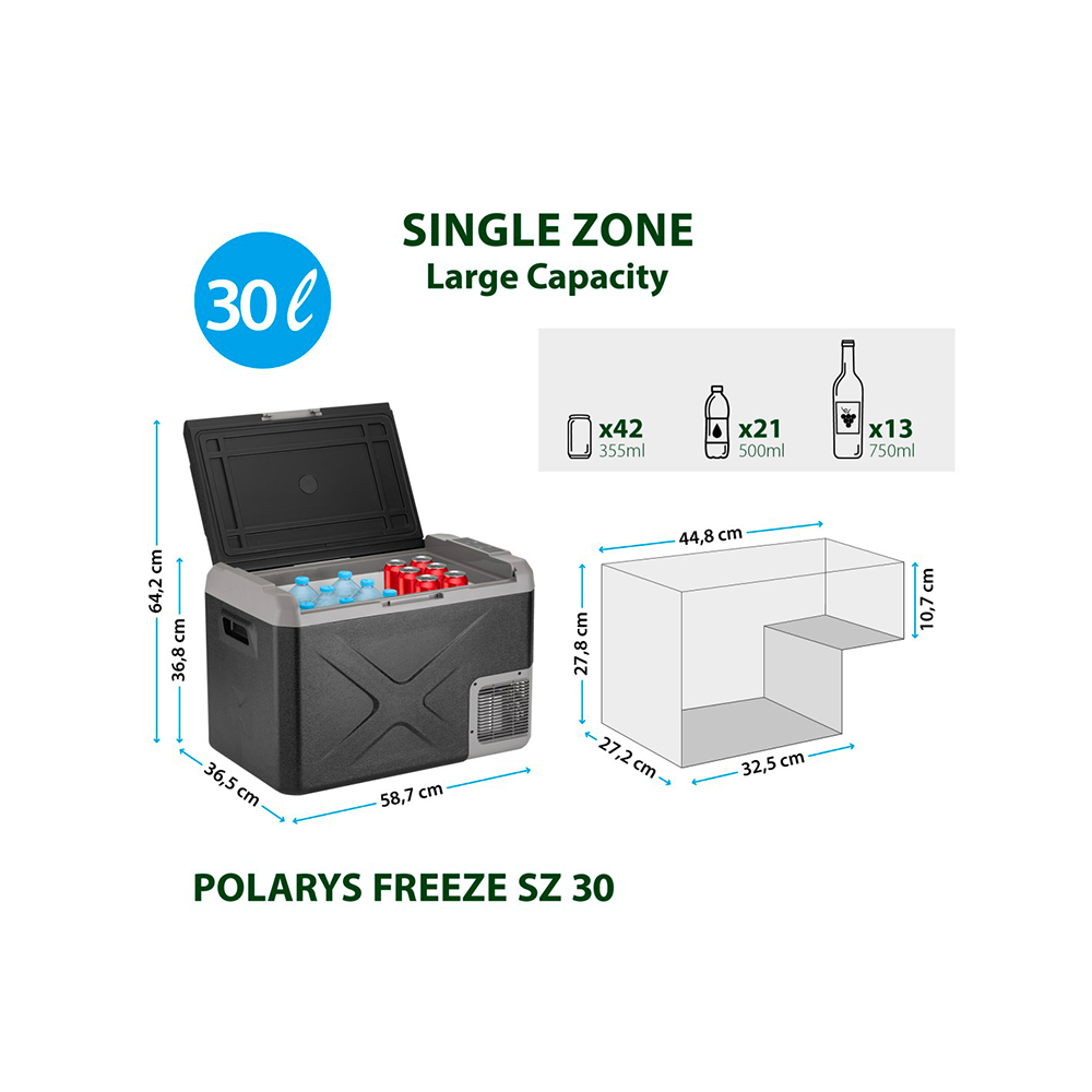 Frigo/Congelatore Portatile Polarys Freeze Sz - immagine 3