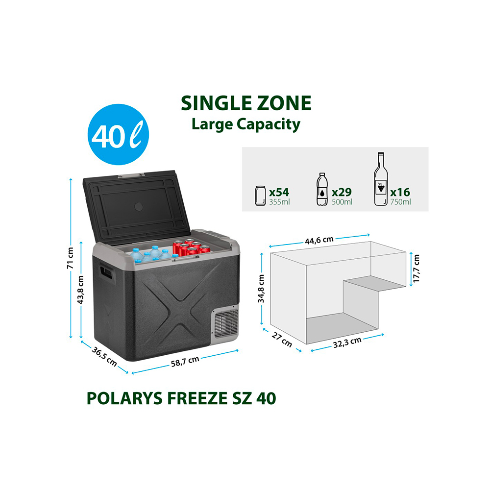 Frigo/Congelatore Portatile Polarys Freeze Sz - immagine 4