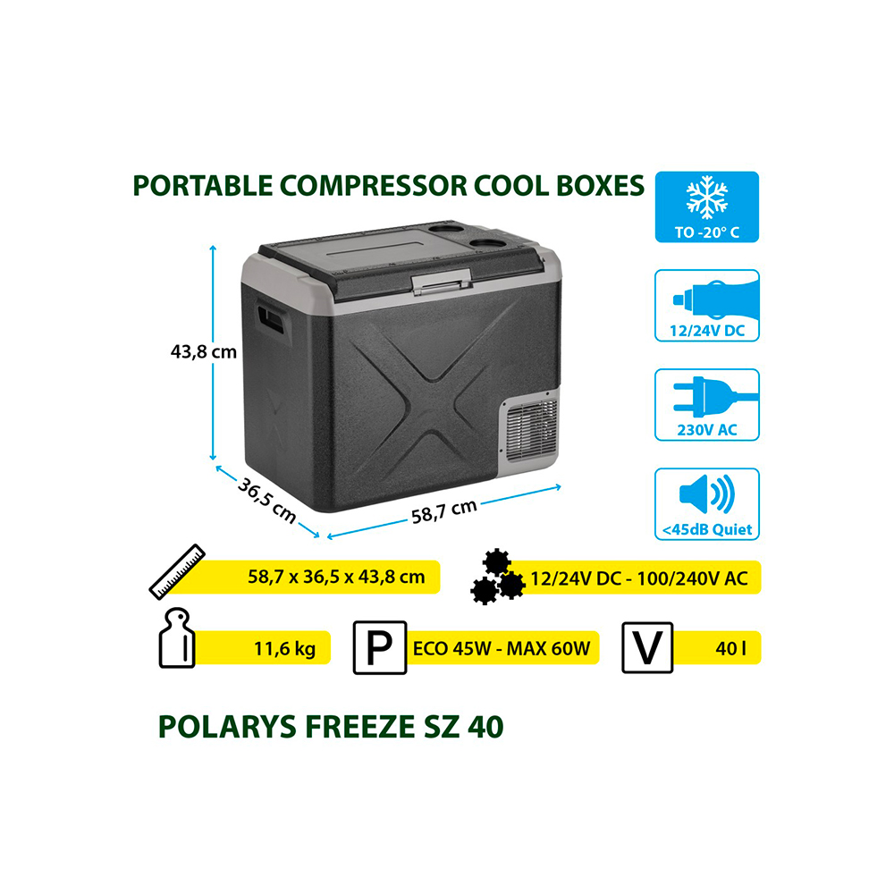 Frigo/Congelatore Portatile Polarys Freeze Sz - immagine 5