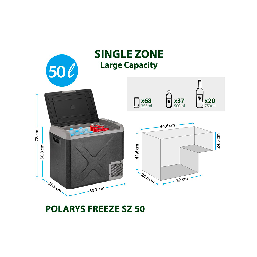 Frigo/Congelatore Portatile Polarys Freeze Sz - immagine 6