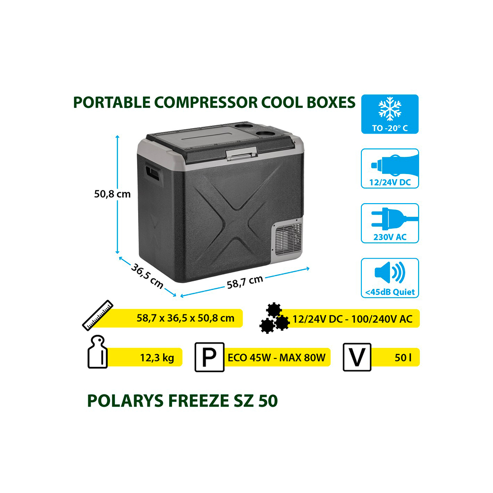 Frigo/Congelatore Portatile Polarys Freeze Sz - immagine 7