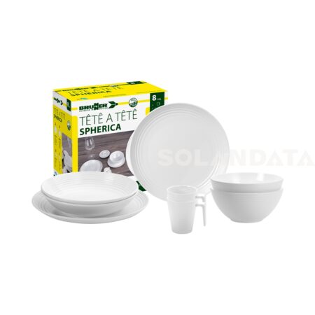 Set Di Stoviglie Spherica - 8 Pezzi