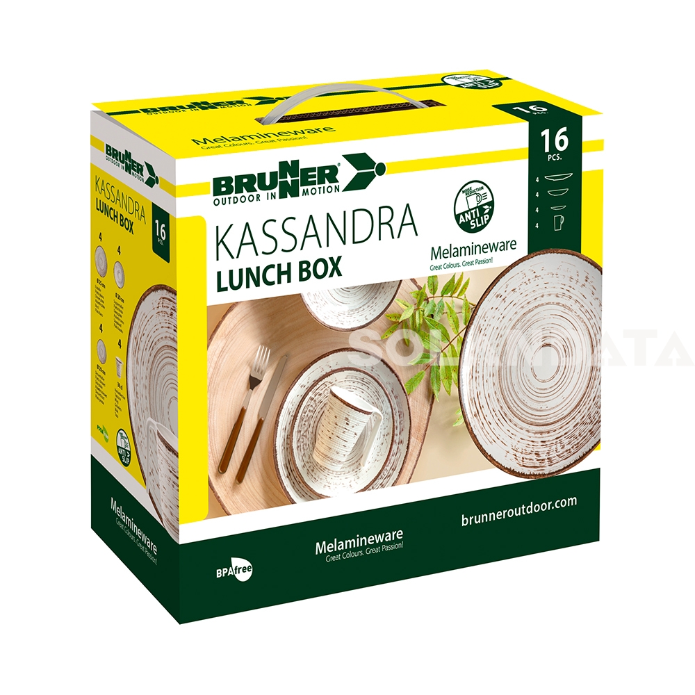 Set Di Stoviglie Lunch Box Kassandra - immagine 3
