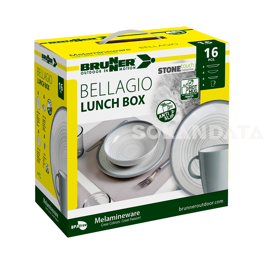 Set Di Stoviglie Lunch Box Bellagio - immagine 3