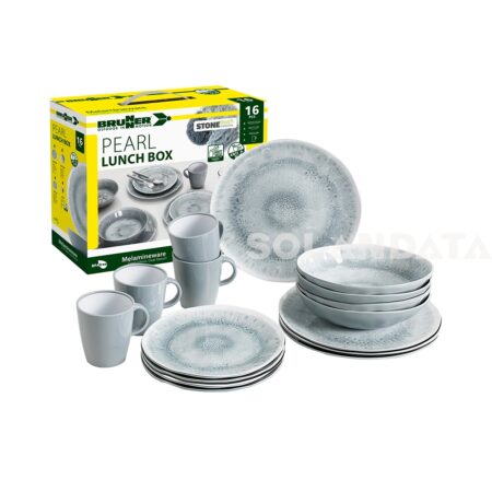 Set Di Stoviglie Lunch Box Pearl