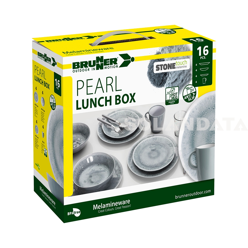 Set Di Stoviglie Lunch Box Pearl - immagine 3