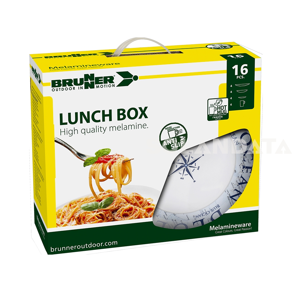 Set Di Stoviglie Lunch Box Blue Ocean - immagine 3