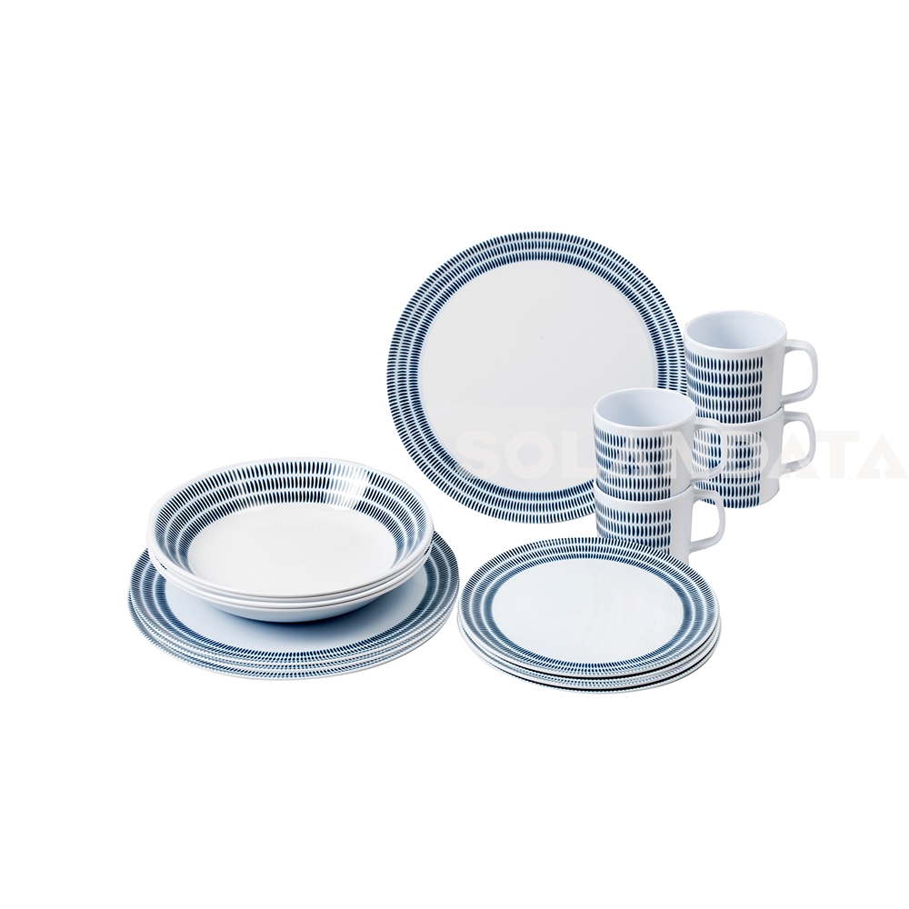 Set Di Stoviglie Bluebay - 16 Pezzi - immagine 3