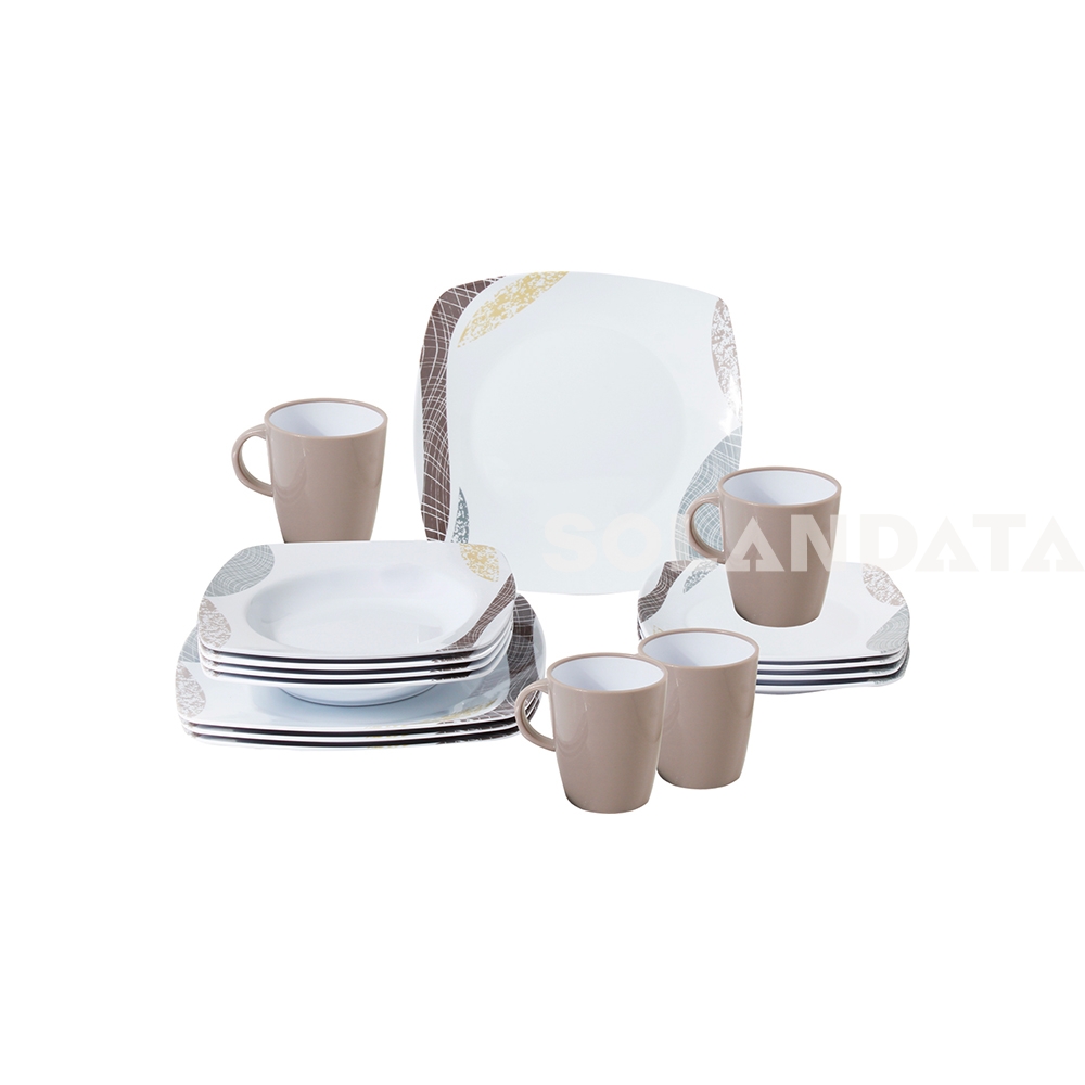 Set Di Stoviglie Khadì - 16 Pezzi - immagine 3