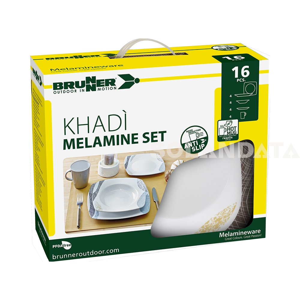 Set Di Stoviglie Khadì - 16 Pezzi - immagine 2